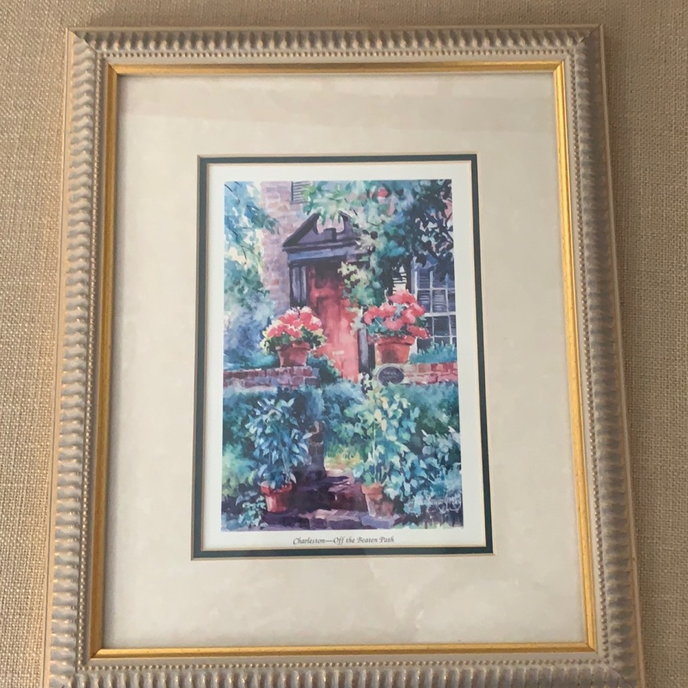 Framed Charleston Print